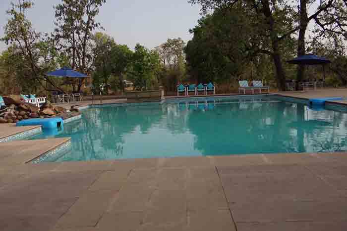 resort pool Bhandavgarh